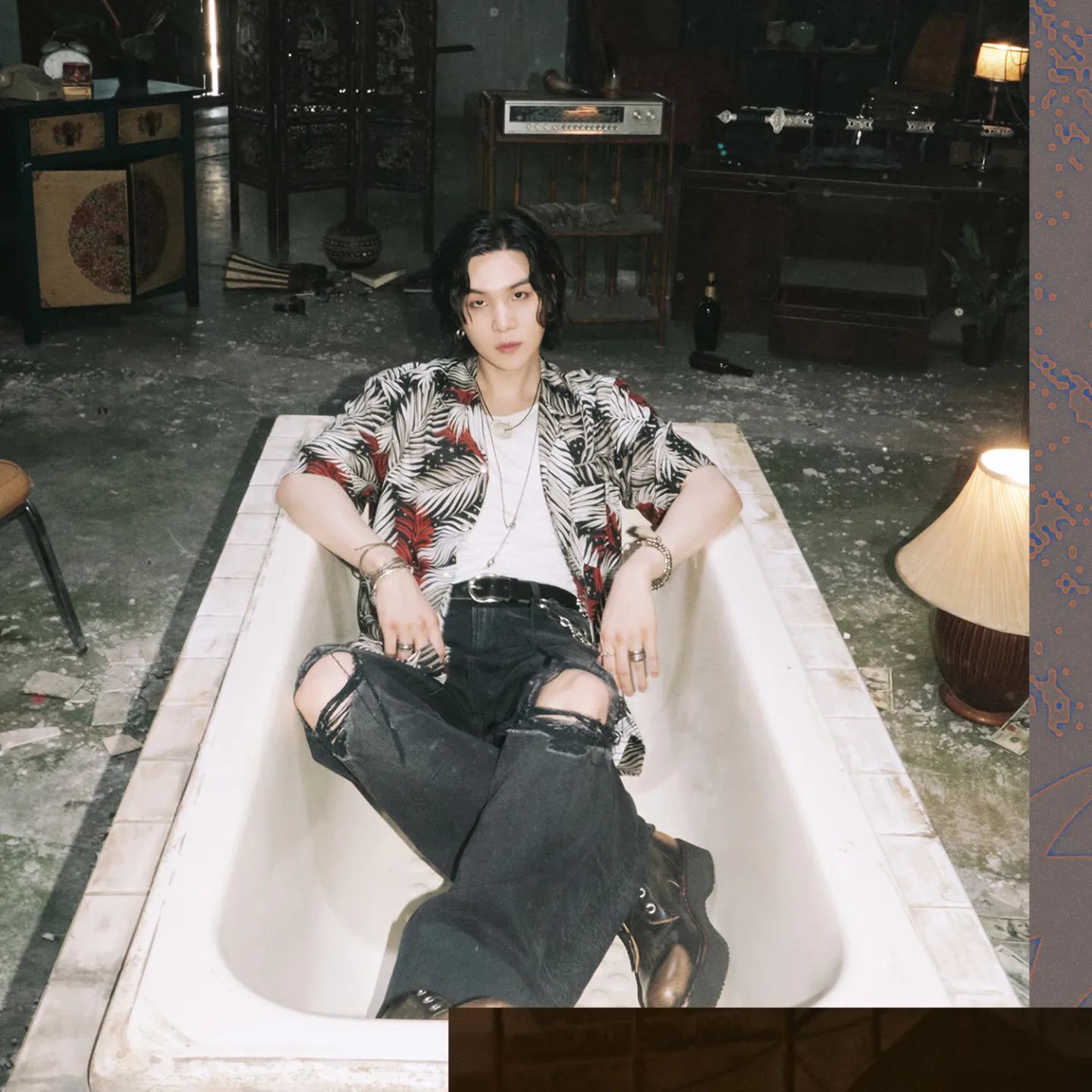 Concept photo for Suga's third mixtape "D-Day"