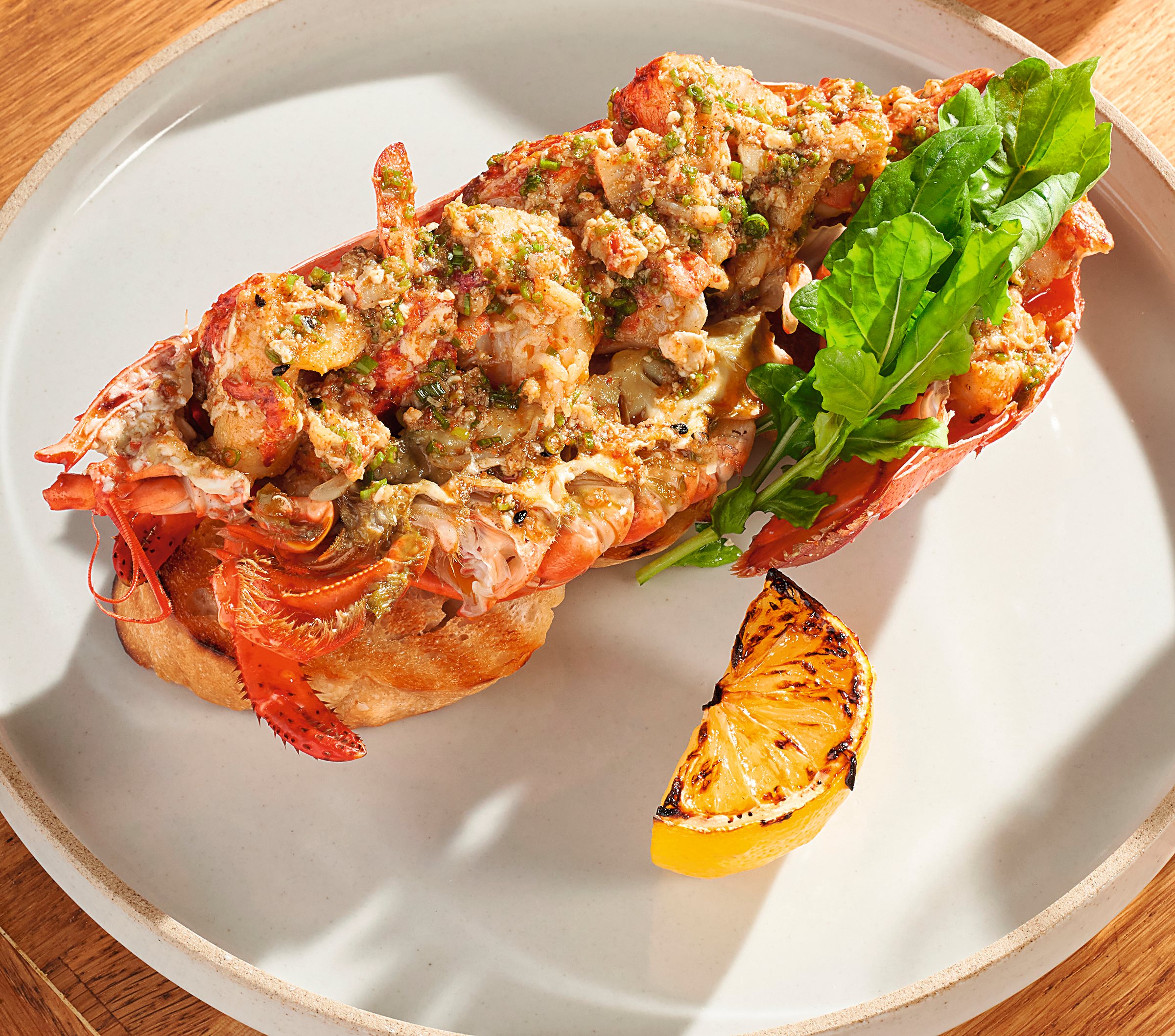 Brown butter lobster