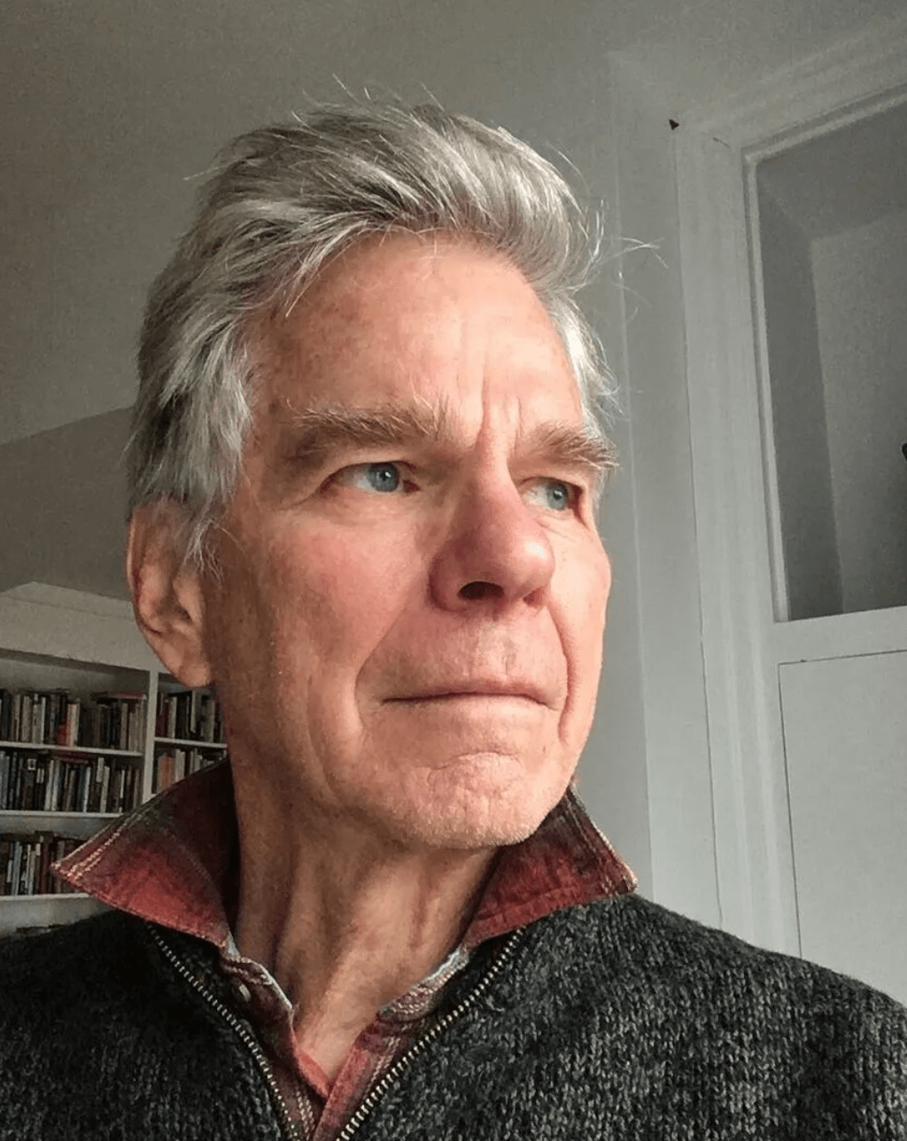 Peter Steiner, the creator of The New Yorker cartoon “On The Internet, Nobody Knows You're A Dog”