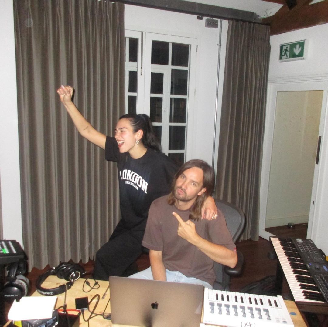 Dua Lipa with Tame Impala, also known as Kevin Parker