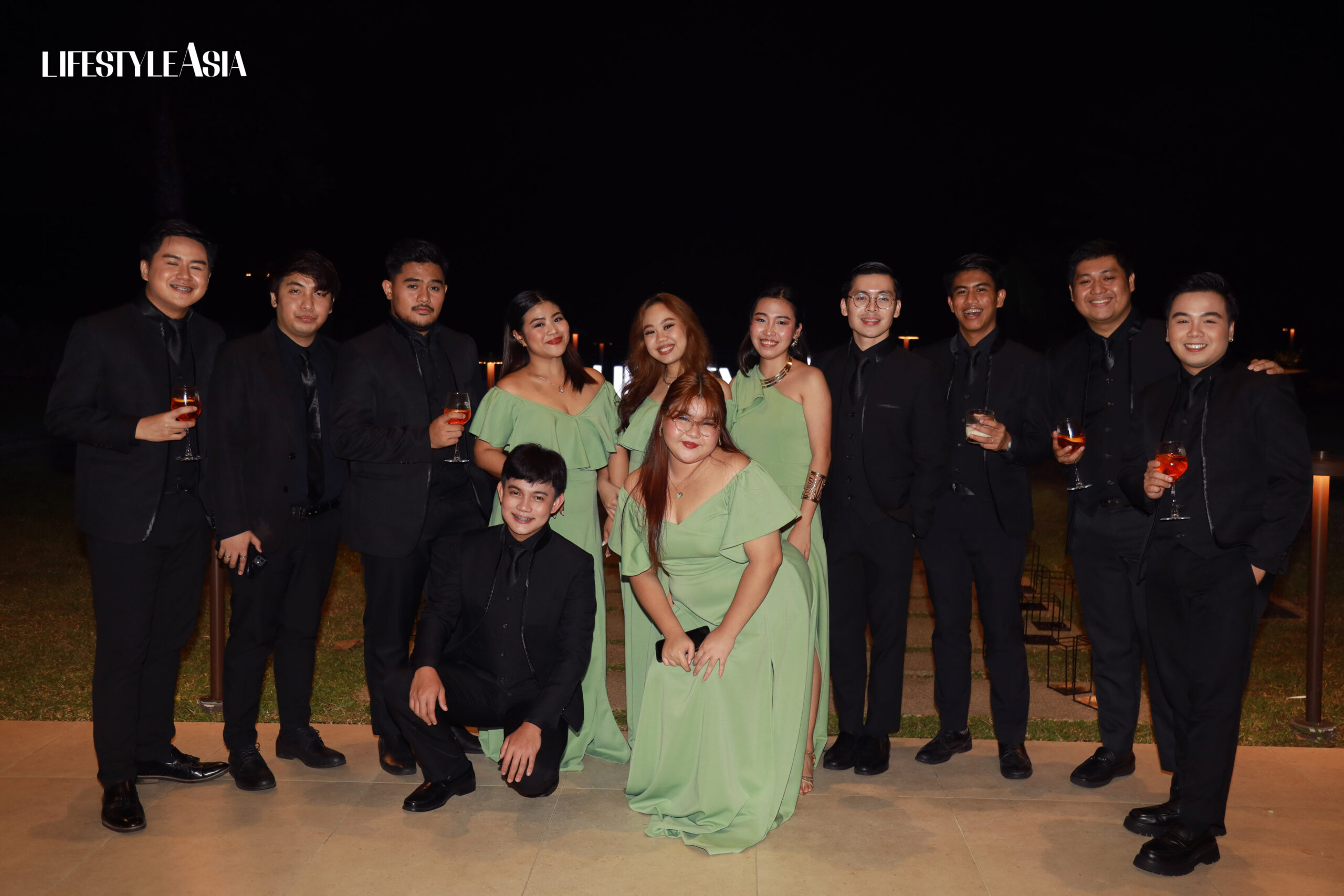 Some members of the Los Cantantes de Manila choir