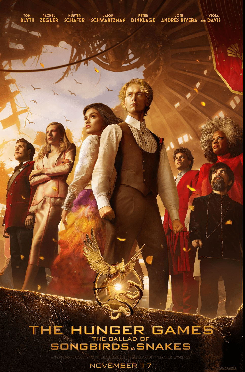 The official promo of The Hunger Games prequel film, The Ballad Of Songbirds And Snakes