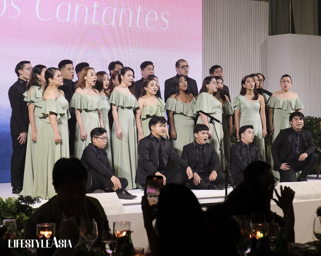 Los Cantantes de Manila serenaded the Lifestyle Asia Gala 2023