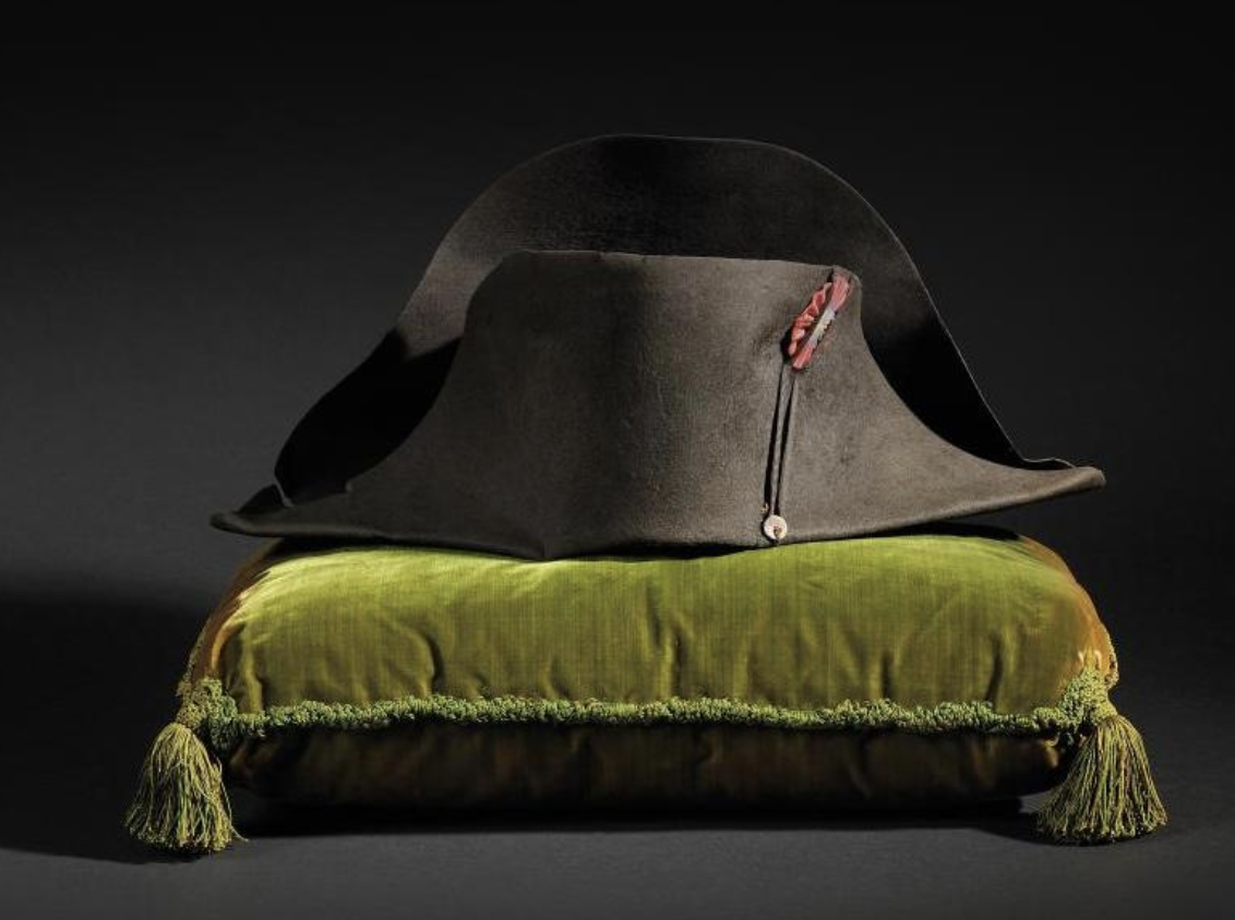 Napoleon Bonaparte’s hat auctioned off