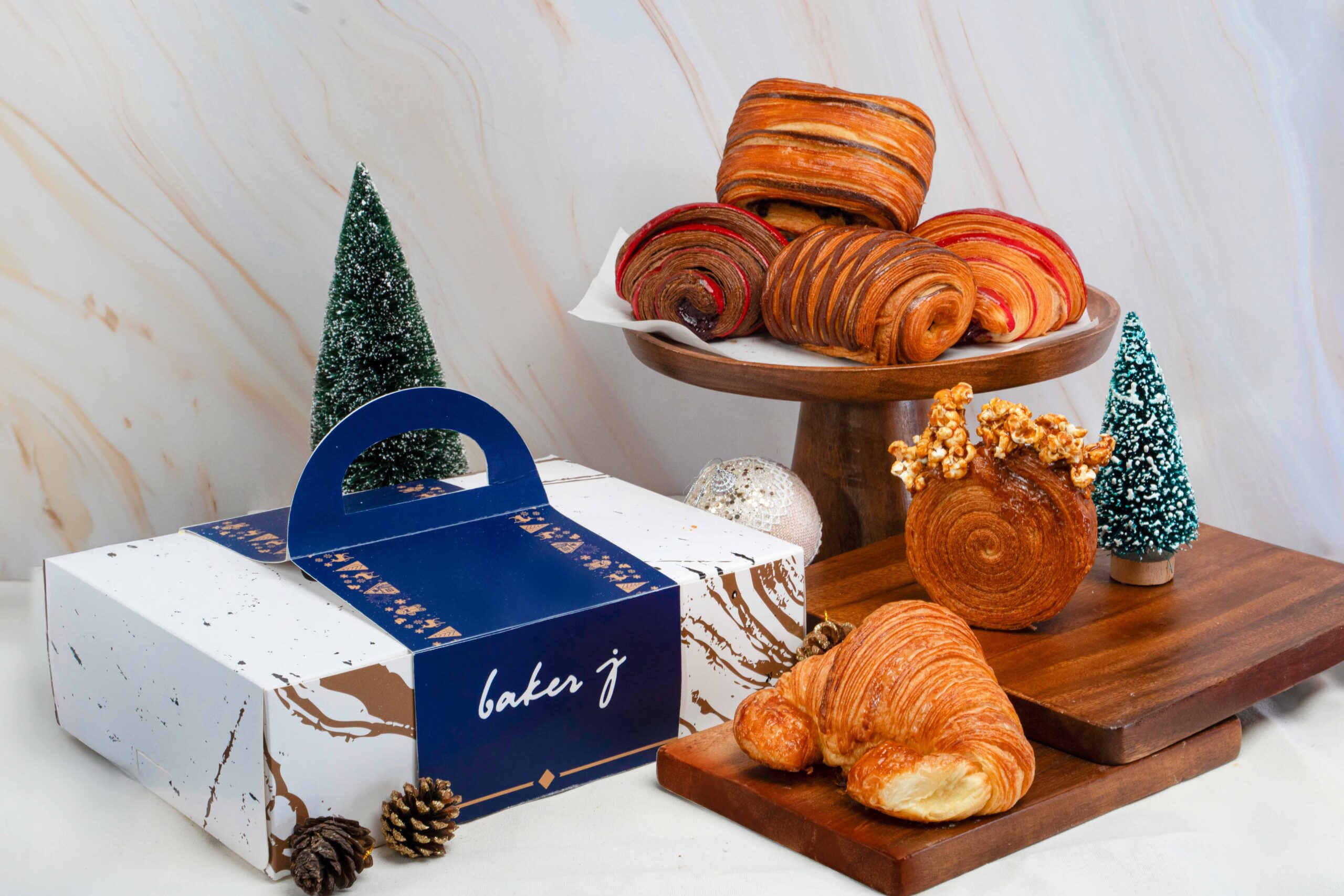 A delicious assortment of pastries from Baker J