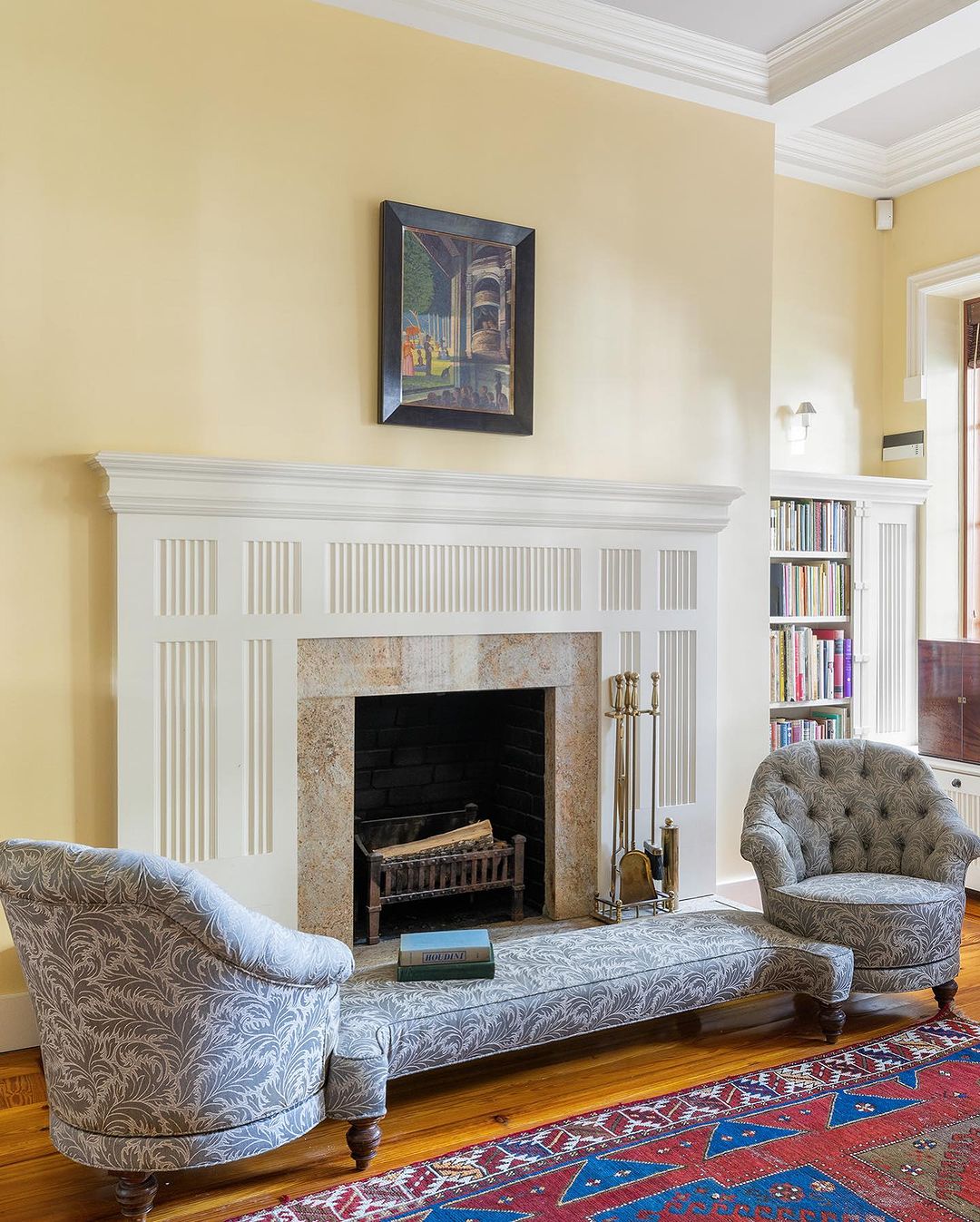 Several rooms come with a functioning fireplace