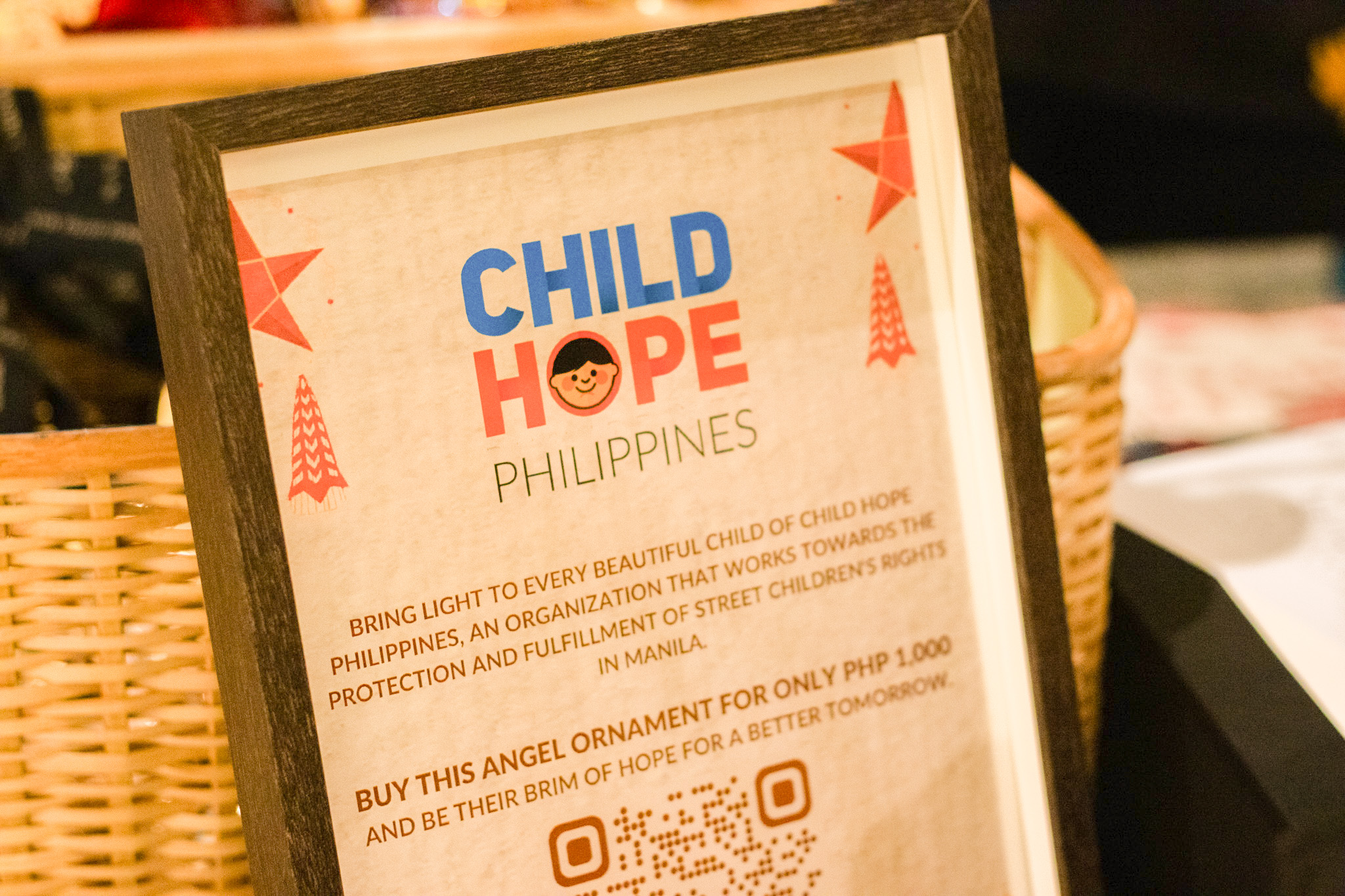 Every purchase of Admiral Hotel's Angel Ornaments will help lead a child to a better tomorrow