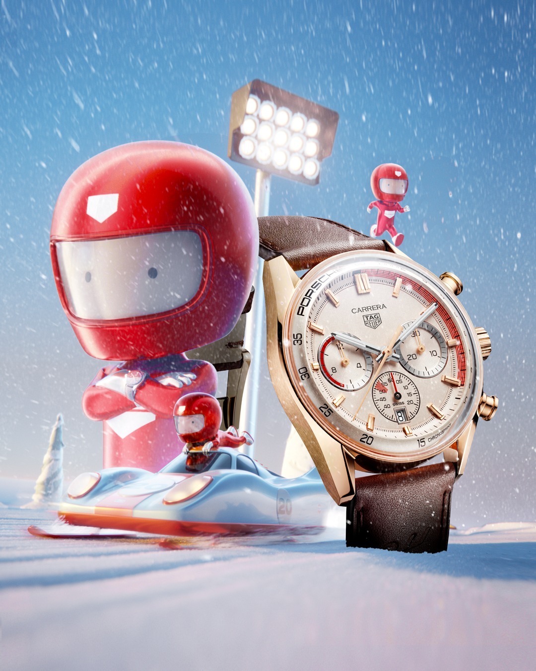 TAG Heuer Carrera Chronosprint Gold