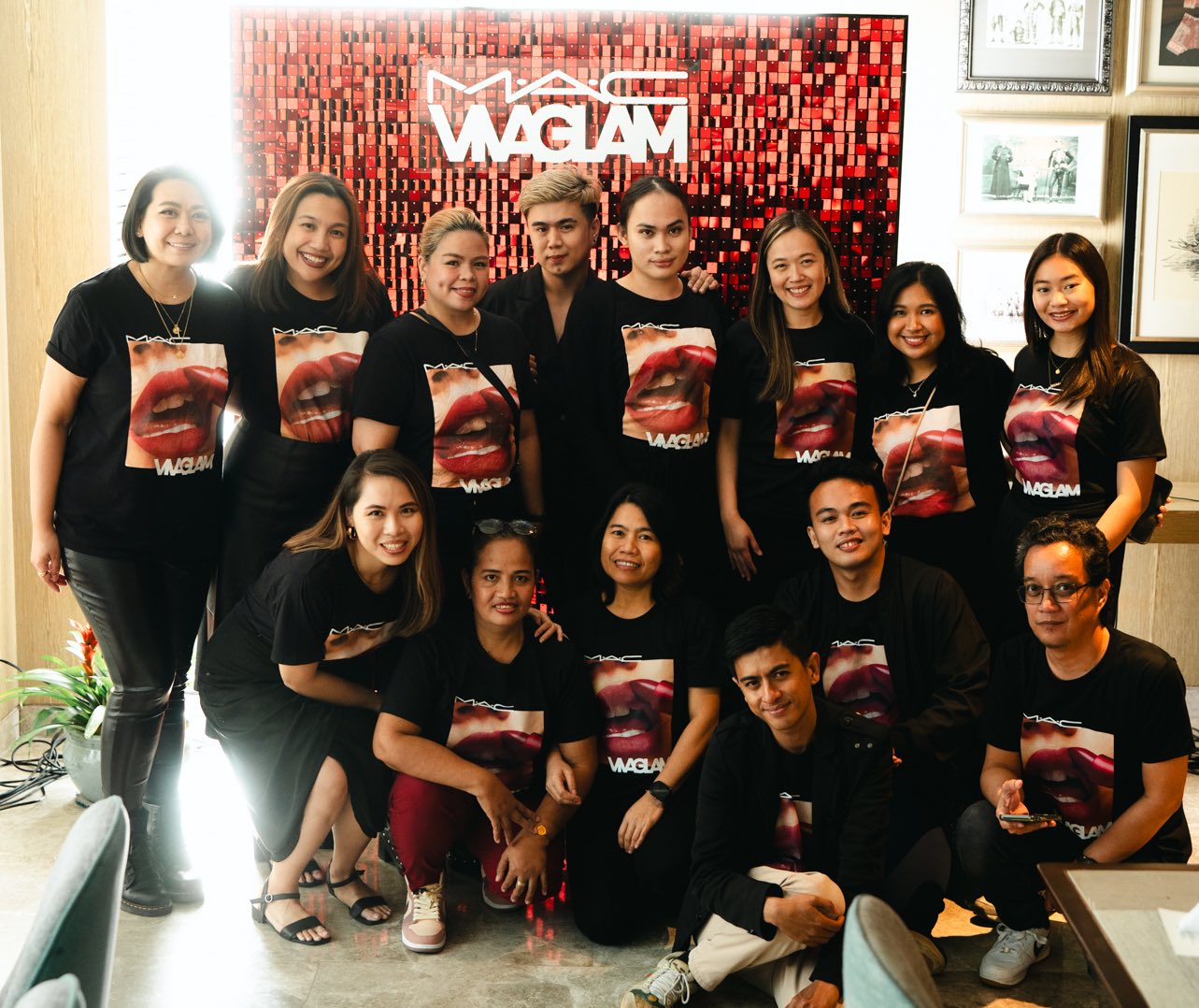 The M·A·C team and members of the Positive Action Foundation Philippines Incorporated (PAFPI) work together towards an AIDS-free generation  