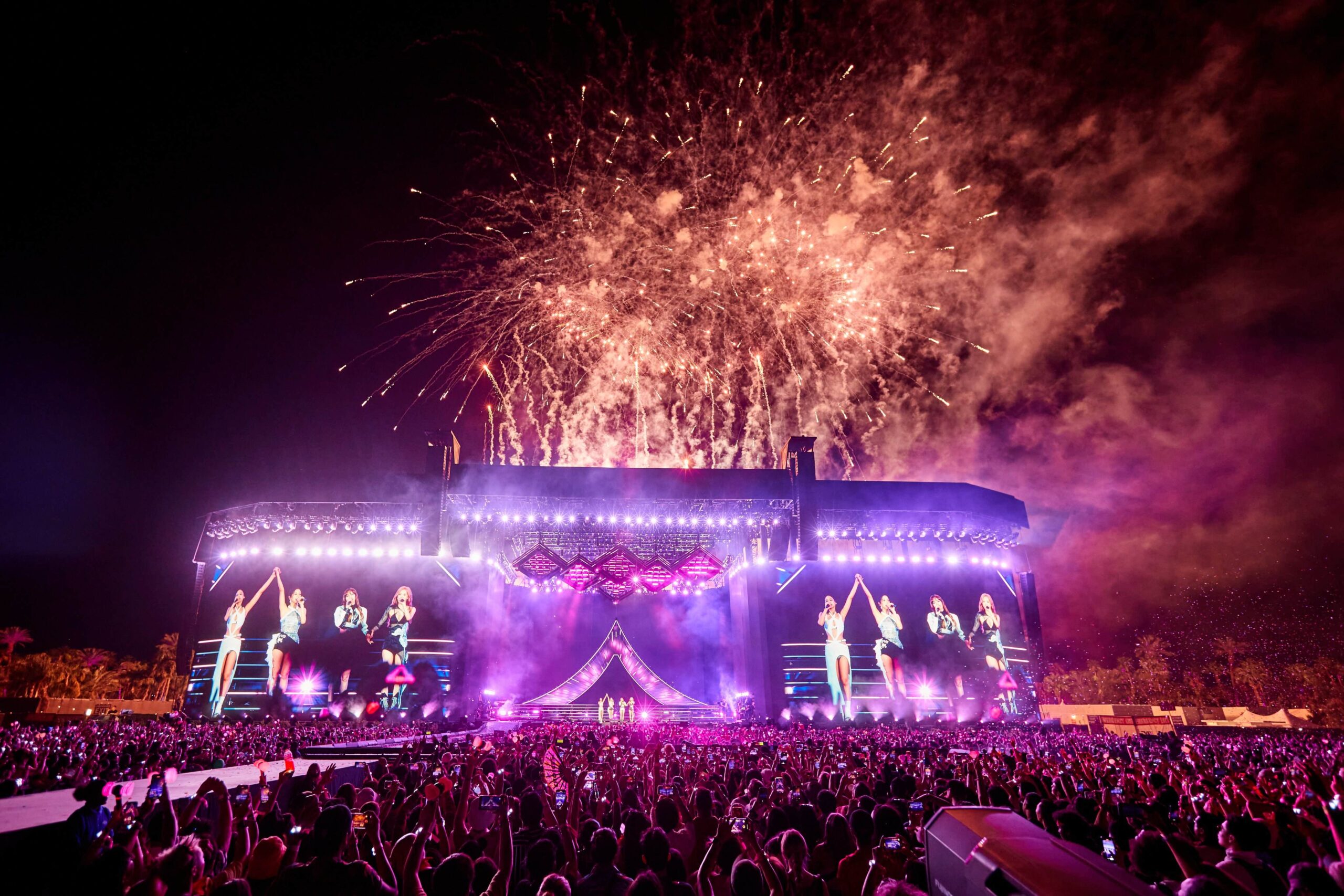 Fireworks at Pinkchella 2023