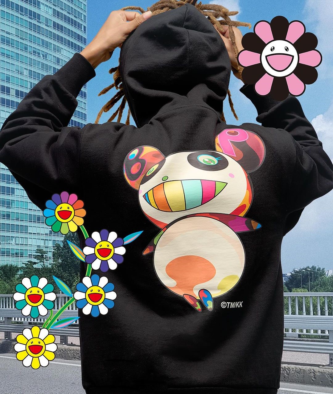 Takashi Murakami created the character Pandakashi specifically for this collaboration
