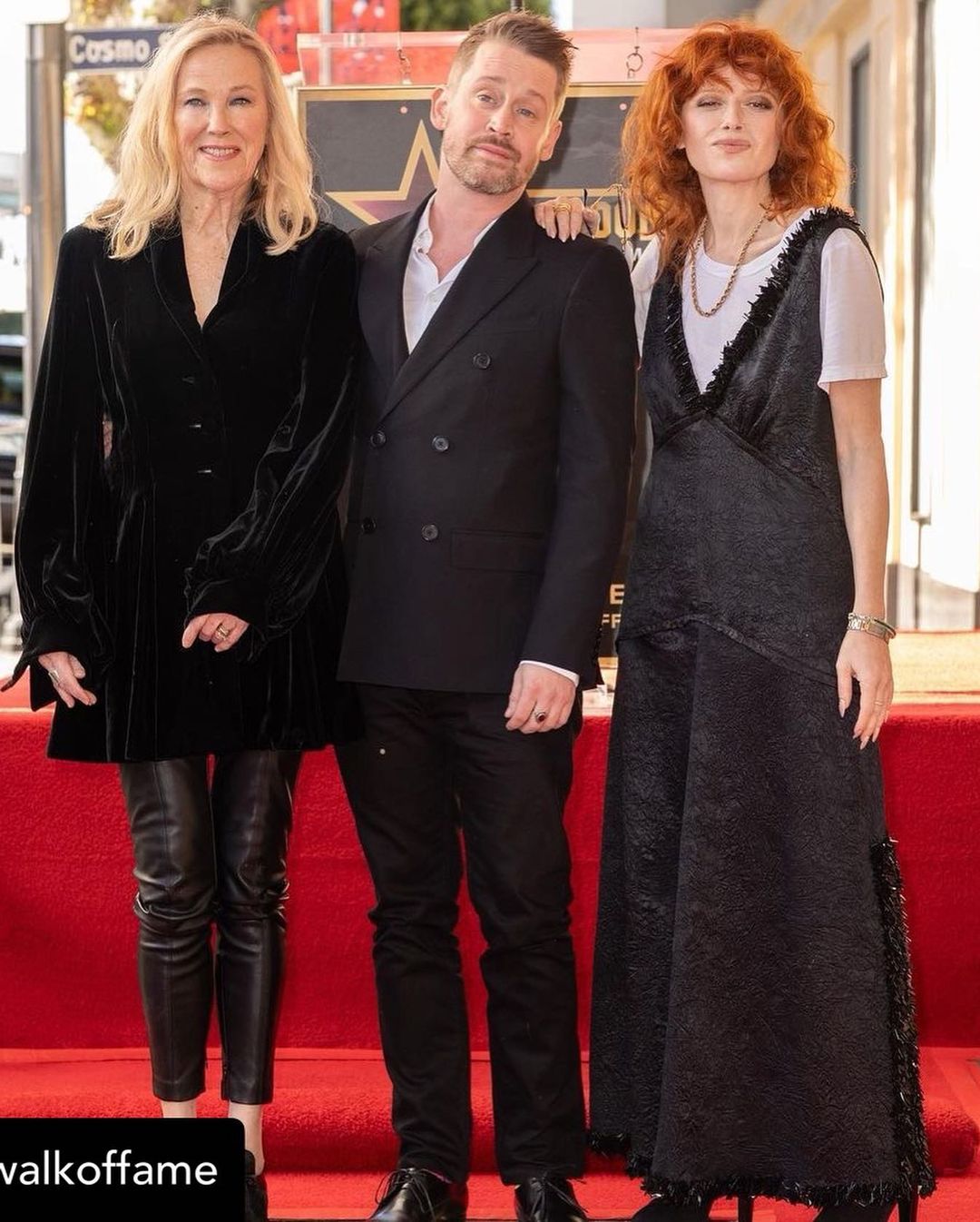 Macaulay Culkin with guest speakers Catherine O’Hara and Natasha Lyonne