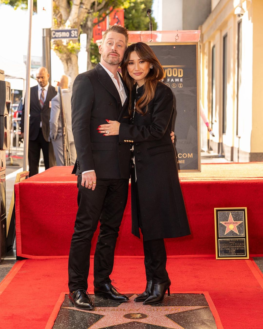 Macaulay Culkin and Brenda Song