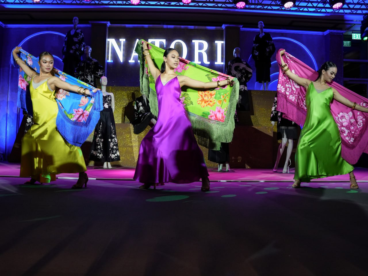 Ballet performance from Steps Dance Studio during Natori's Fall 2023 Collection launch