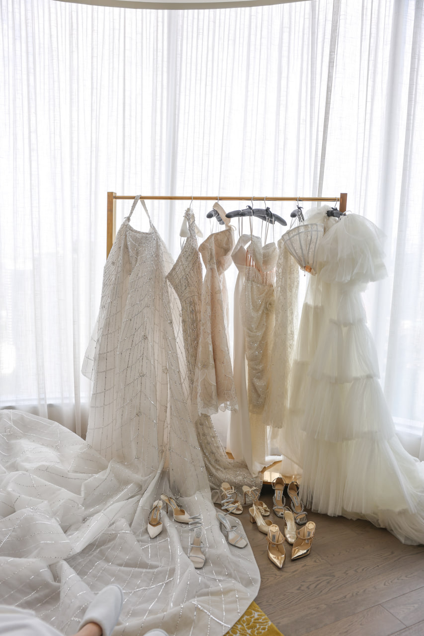 Bridal frocks from Michael Cinco, Robert Ortega and Mark Bumgarner