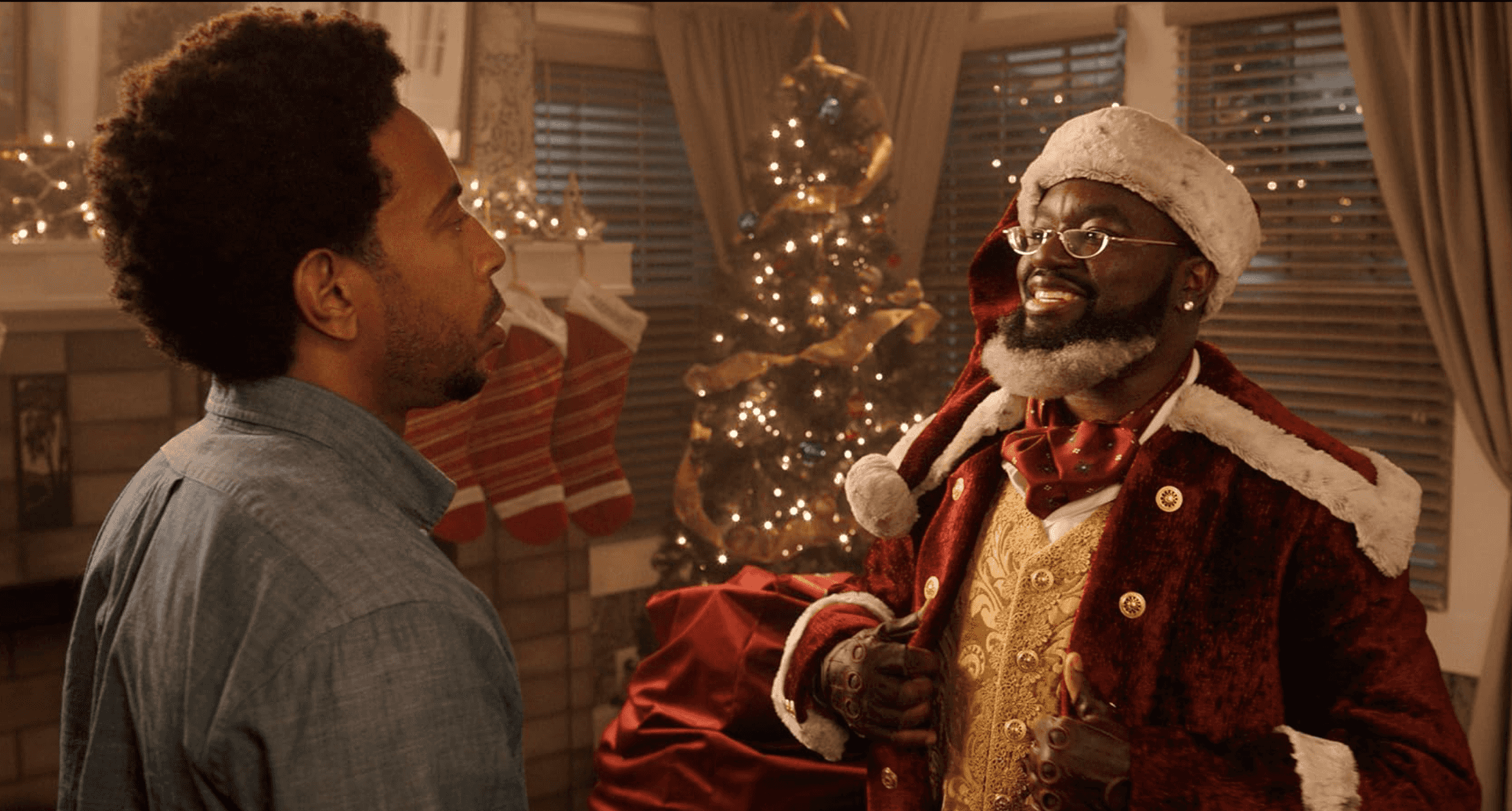 Ludacris and Lil Rel Howery stars in "Dashing Through The Snow"