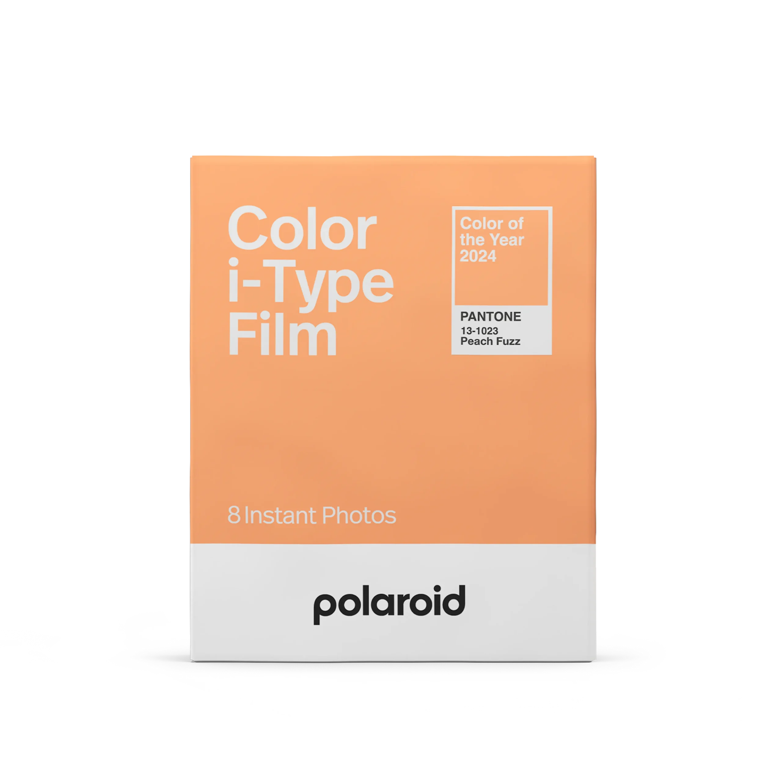 Polaroid’s i-Type Instant Film Pack in Peach Fuzz