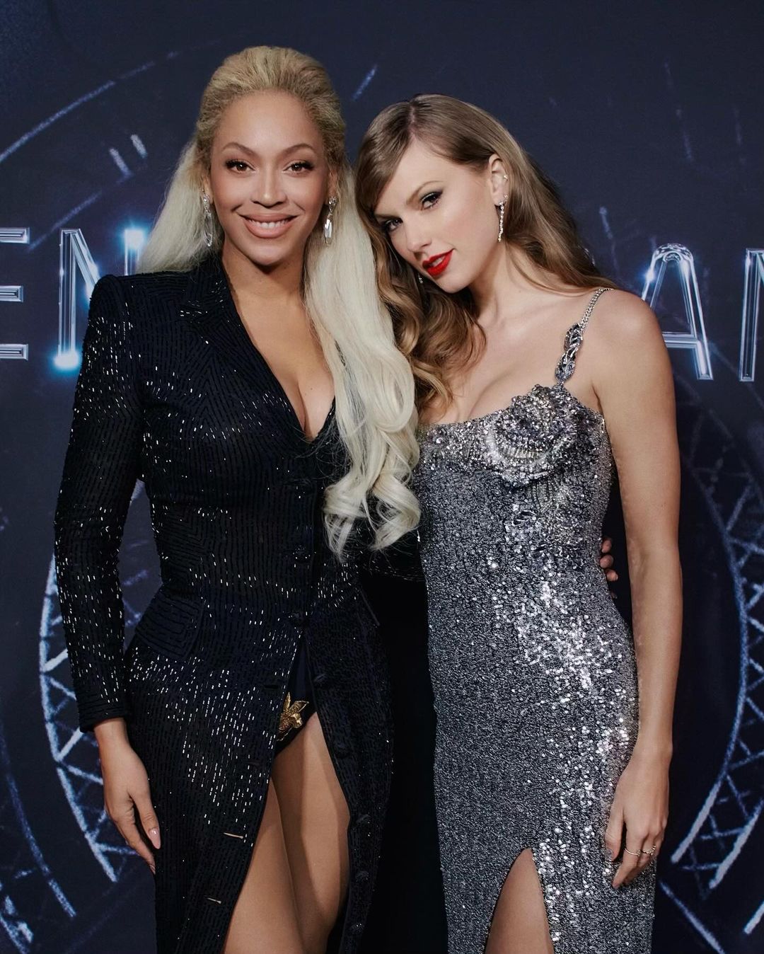 Taylor Swift and the woman of the hour, Beyoncé