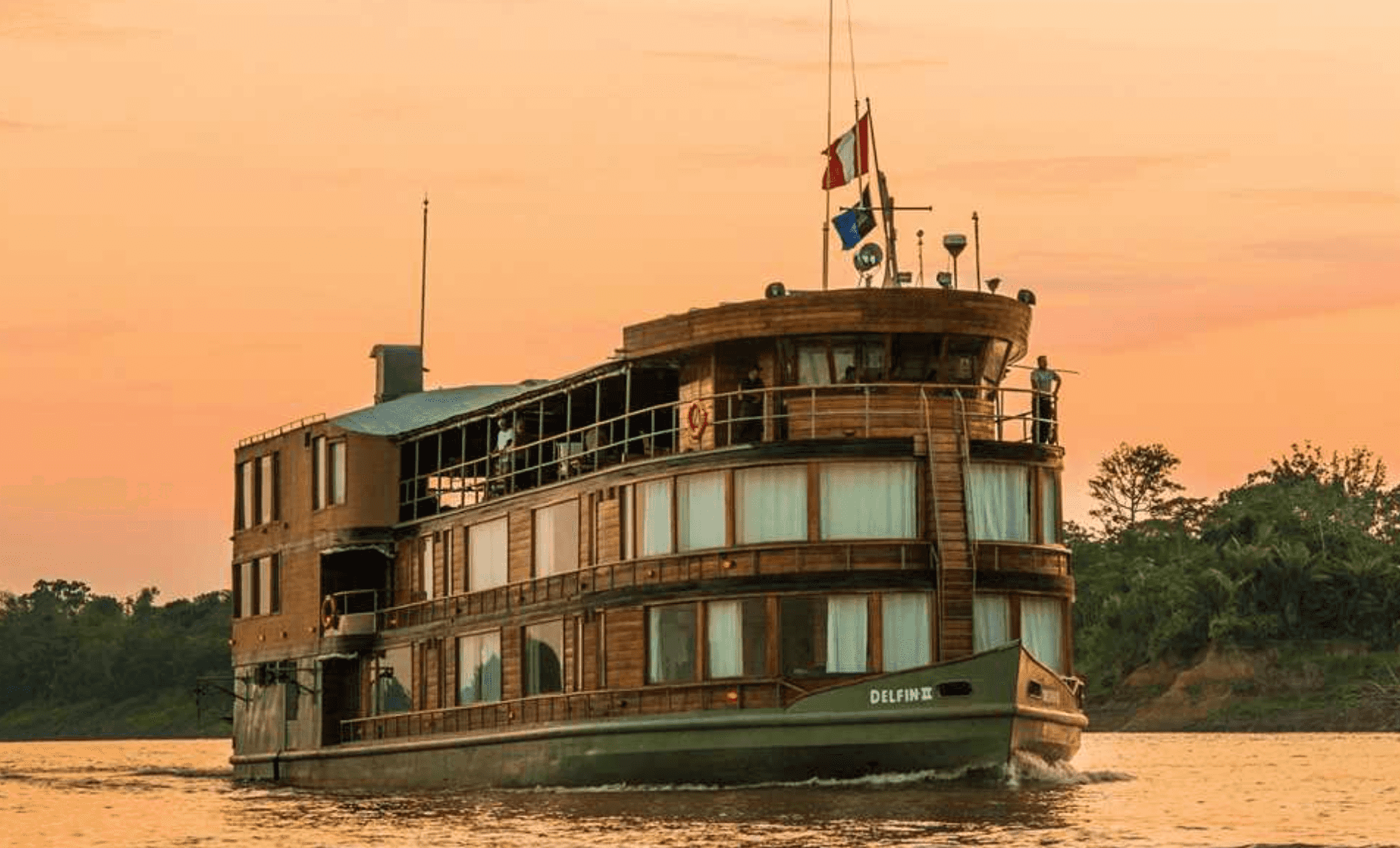 Lindblad Expeditions’ Delfin II, featuring a tropical experience for a small group of travelers