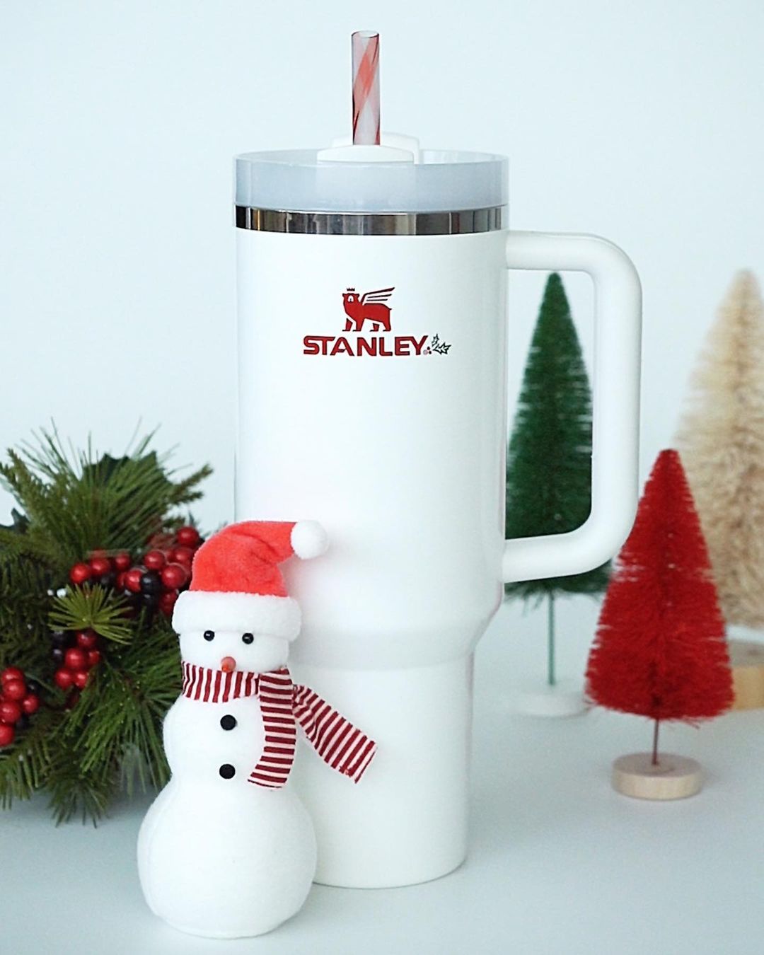 The "Mistletoe Twist" Stanley Quencher