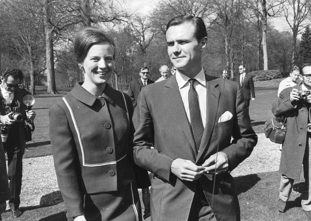 Queen Margrethe II and Prince Henrik in 1967