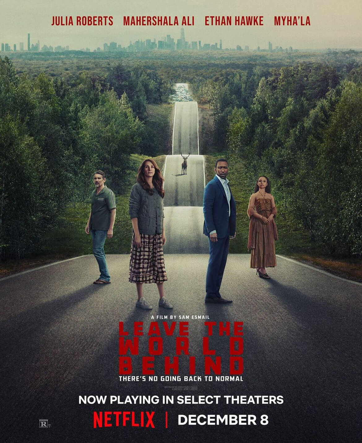 Movie poster of film "Leave the World Behind"