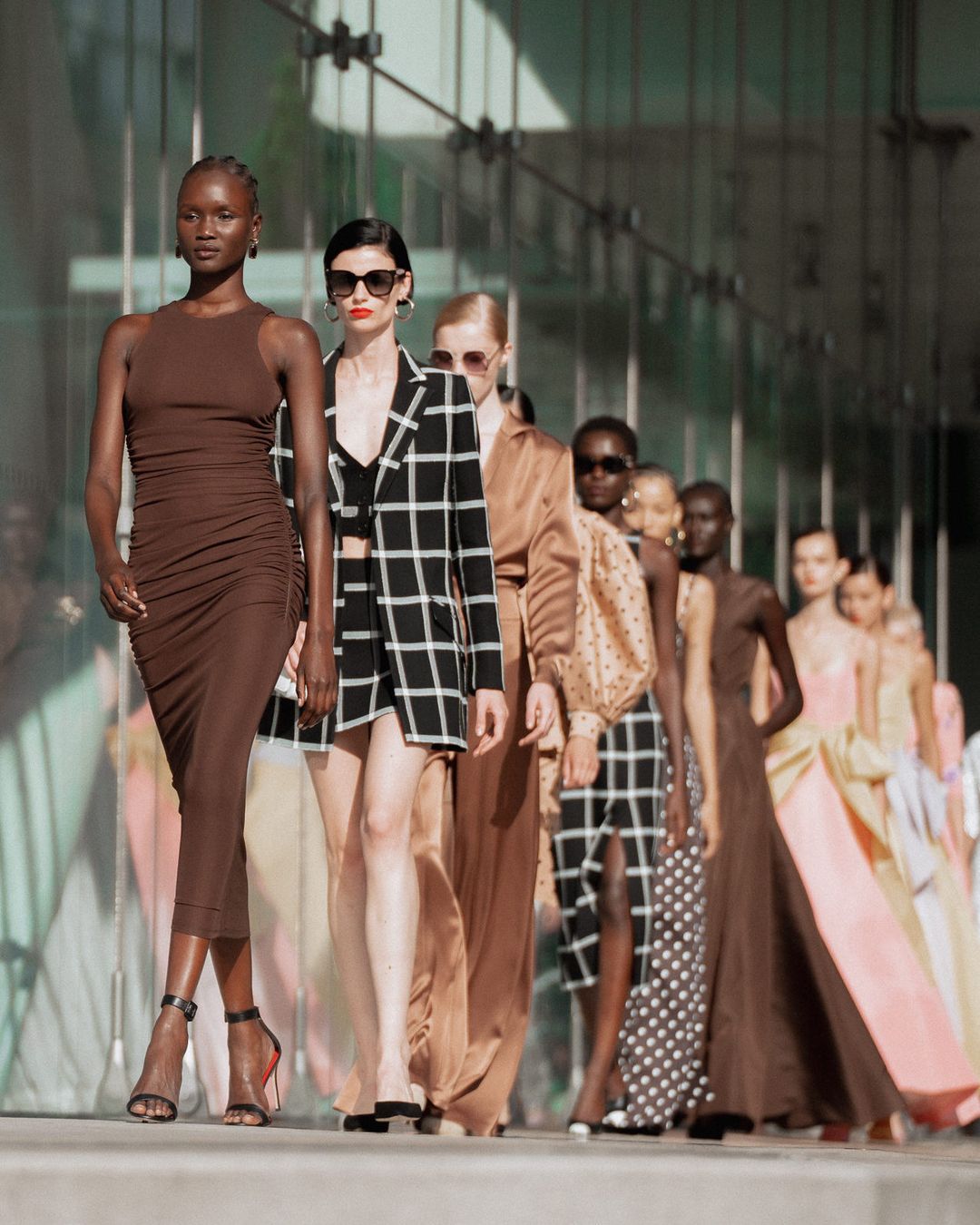 Masterpieces from Carolina Herrera last year. The brand will be returning on February, too.