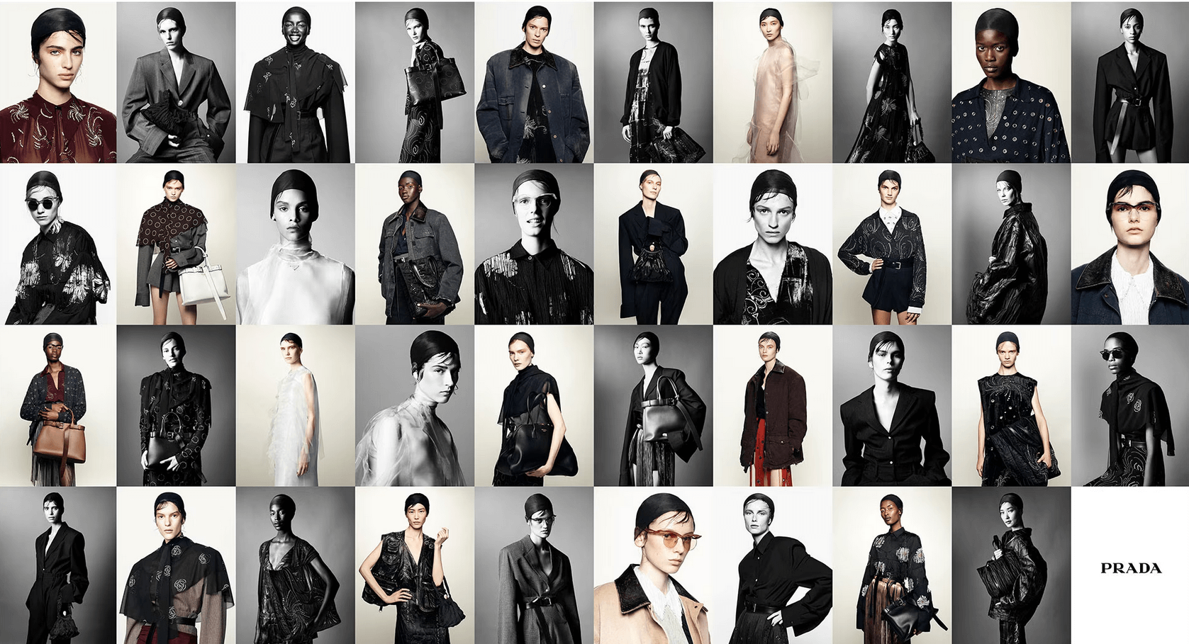 The women of the “Days of Prada” campaign