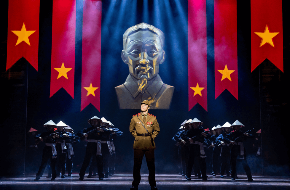 Laurence Mossman as Thuy in Miss Saigon Australia