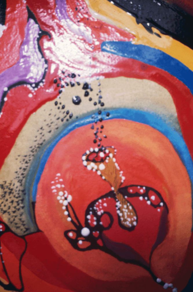 The painting itself remained untitled until two decades later when it got the moniker “Images of a Woman” (1966).