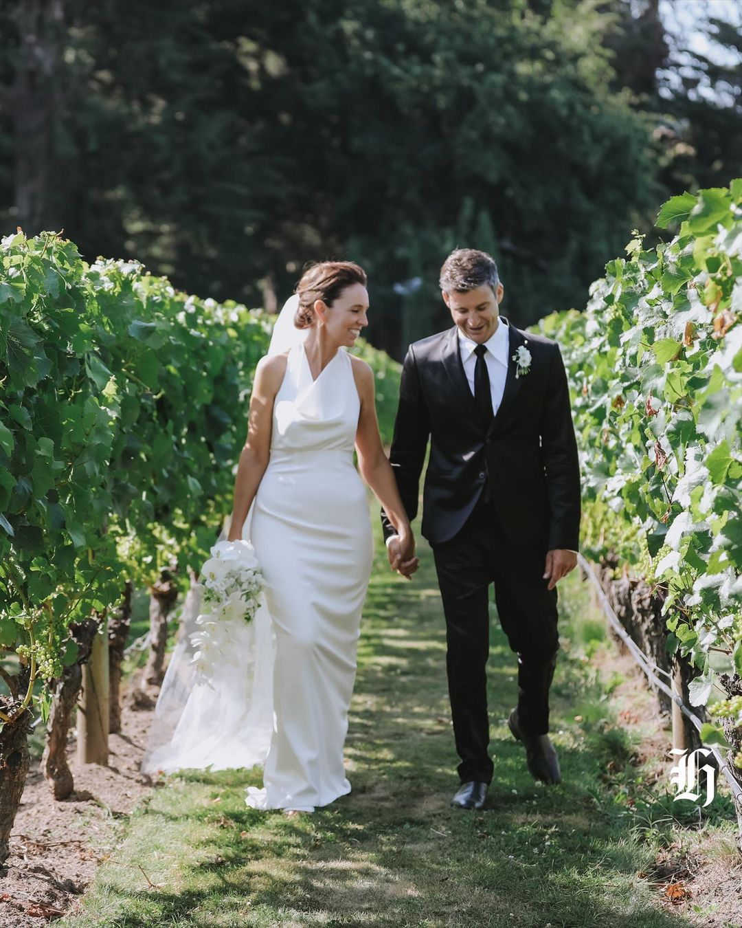 Just married: Jacinda Ardern And Clarke Gayford