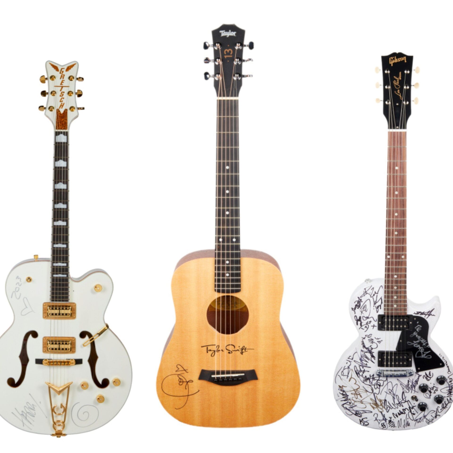 Taylor Swift, Harry Styles, Paul McCartney, and more musicians auction signed items for charity