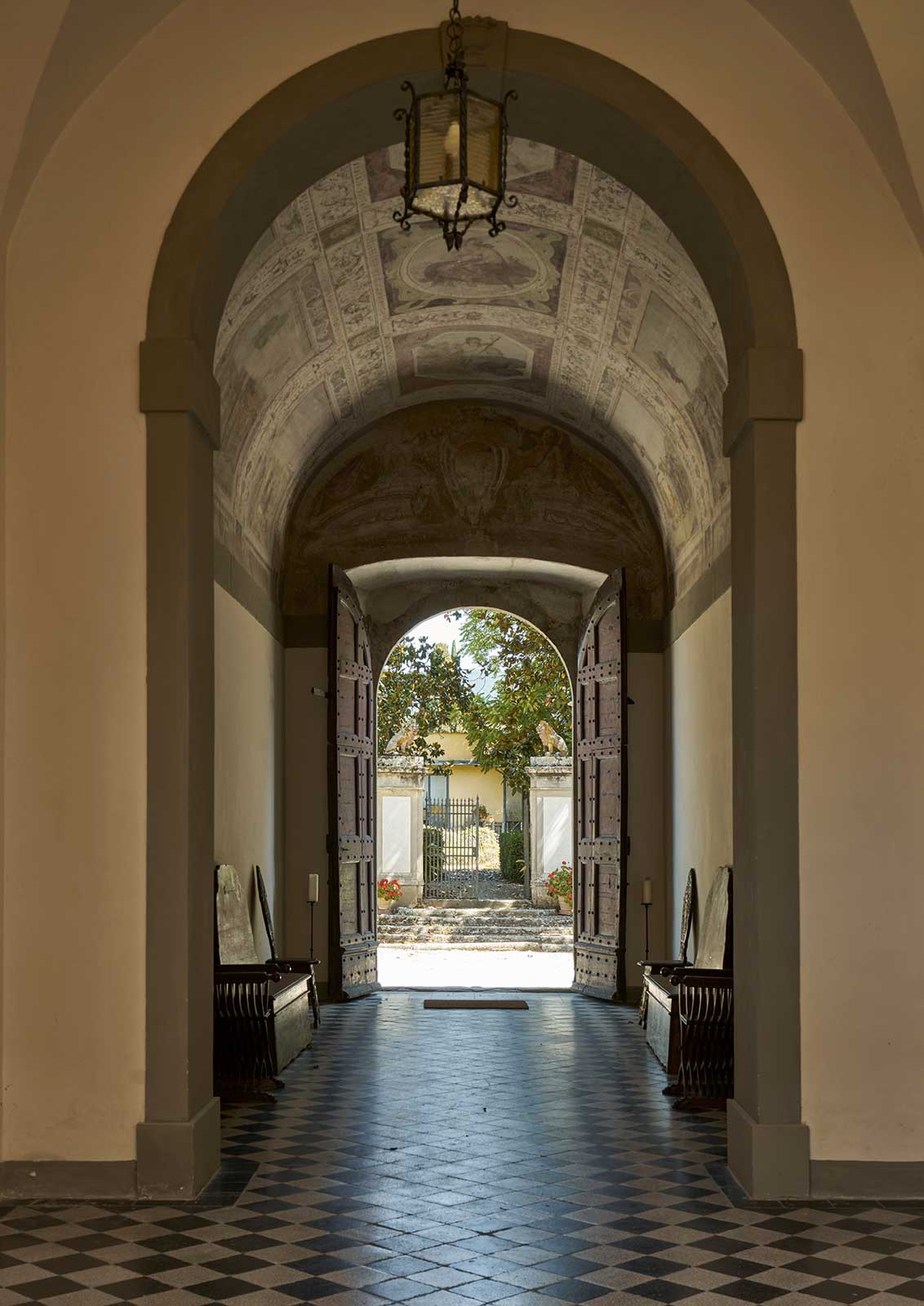 Host an unforgettable fairytale wedding by the lush, Tuscan countryside and ancient park that surrounds the estate