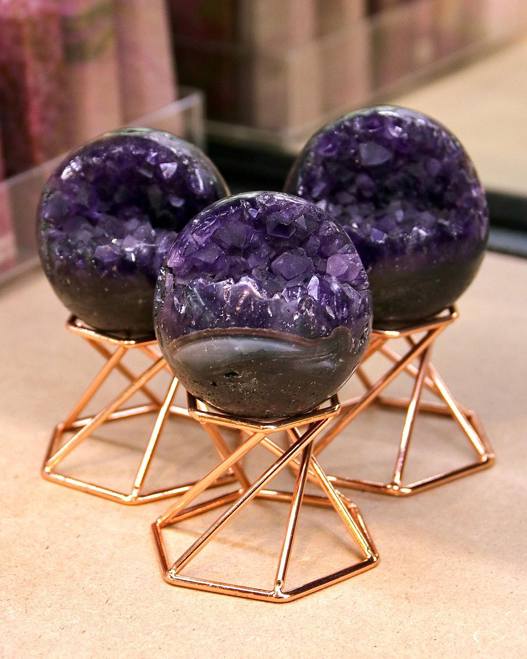 Martha Jante-Eusebio said amethysts act as a protection crystal too