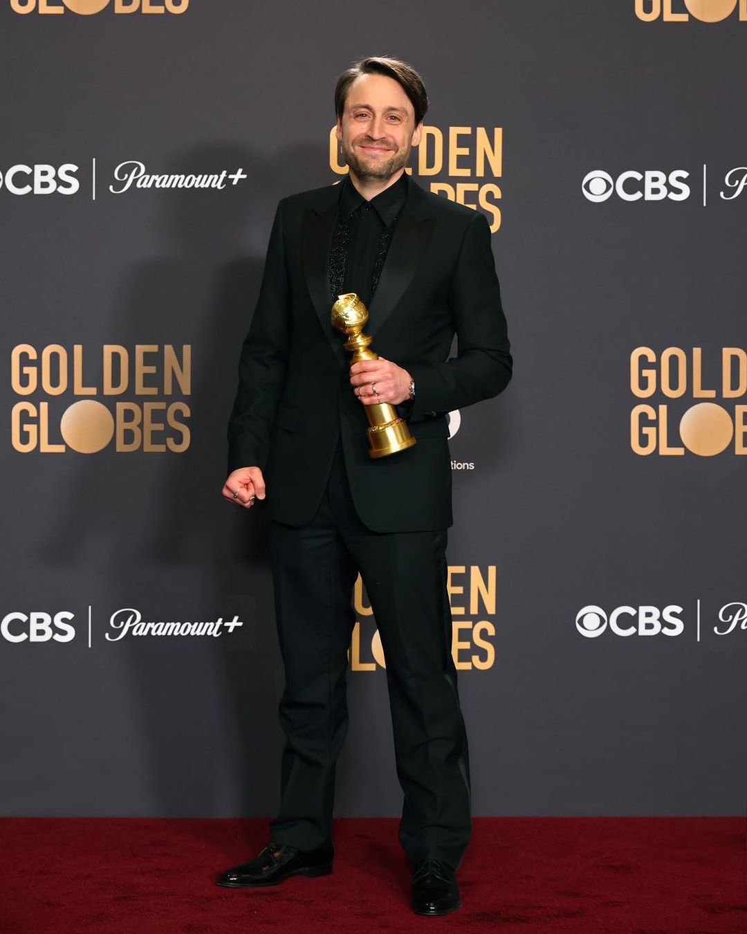 Kieran Culkin donned an impeccable Dior tuxedo