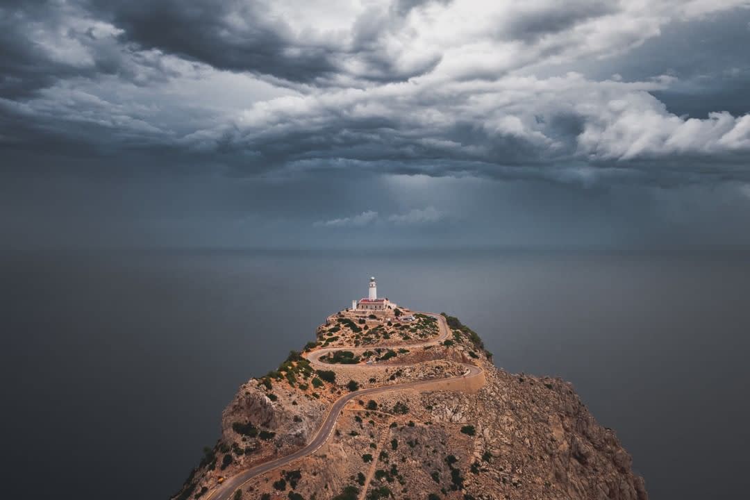 The Formentor Lighthouse in Mallorca, Spain