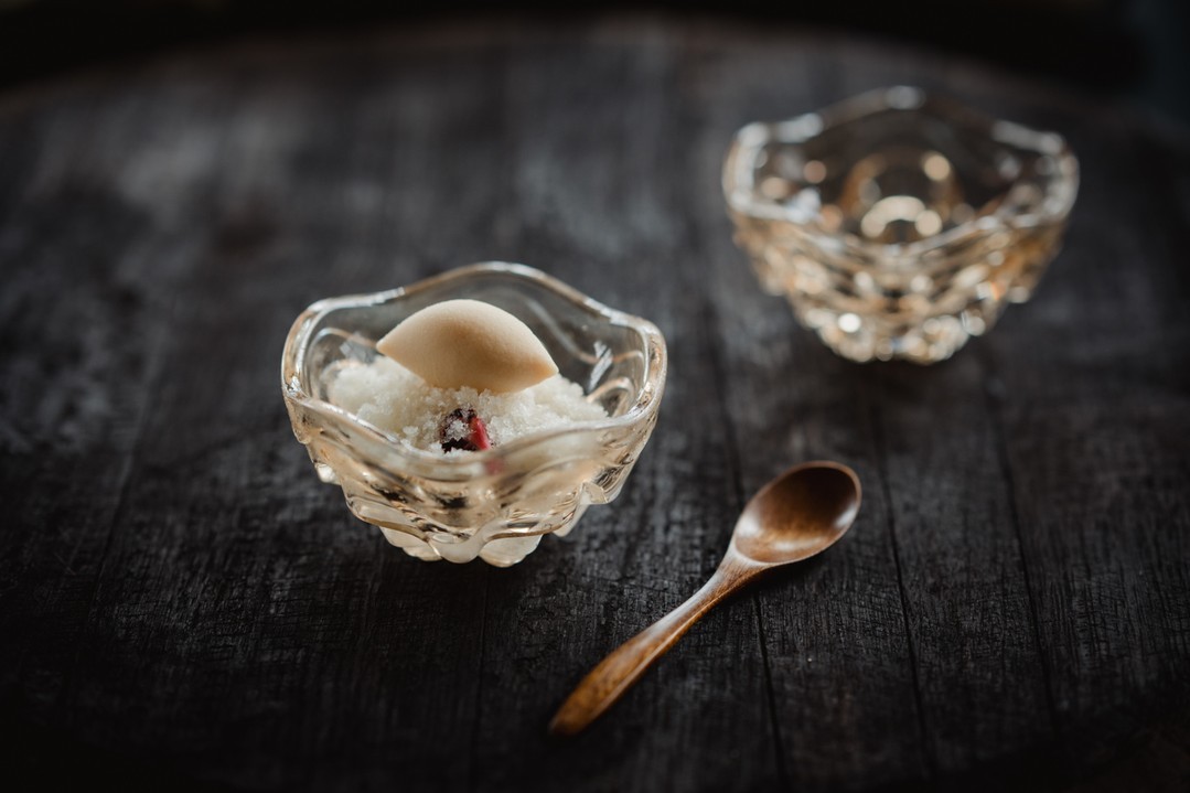 The decadent food at The Glenturret Lalique