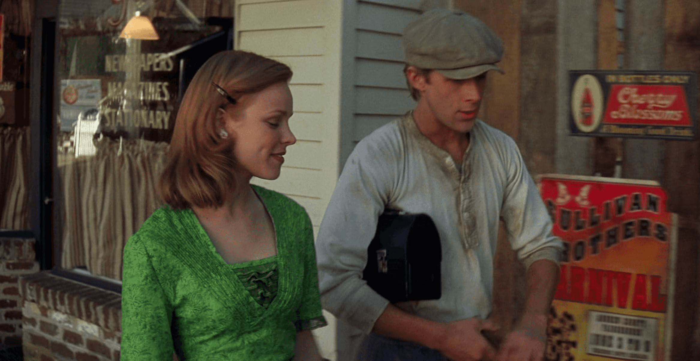 Ryan Gosling and Rachel McAdams in “The Notebook,” one of the most watched romance films of all time.