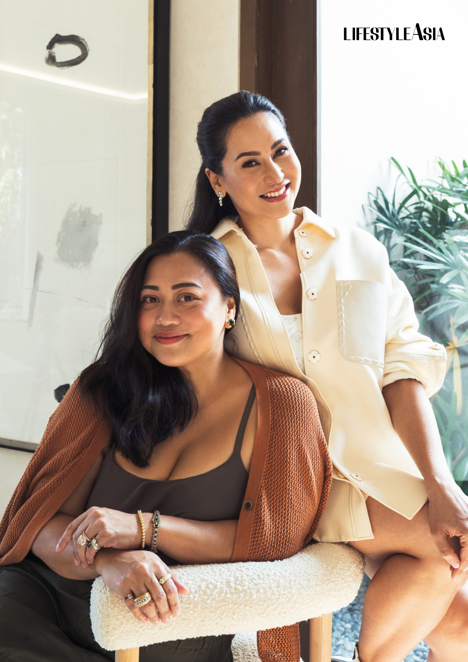 Candy Dizon (left) and Cristalle Belo (right)