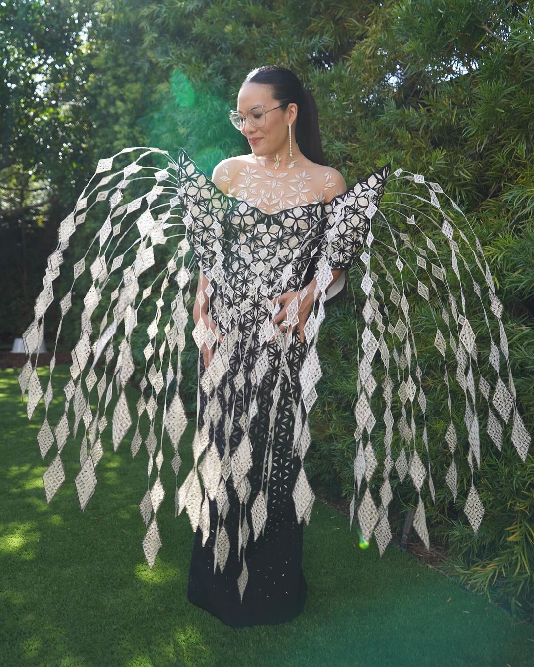 Ali Wong in Iris van Herpen at the SAG Awards