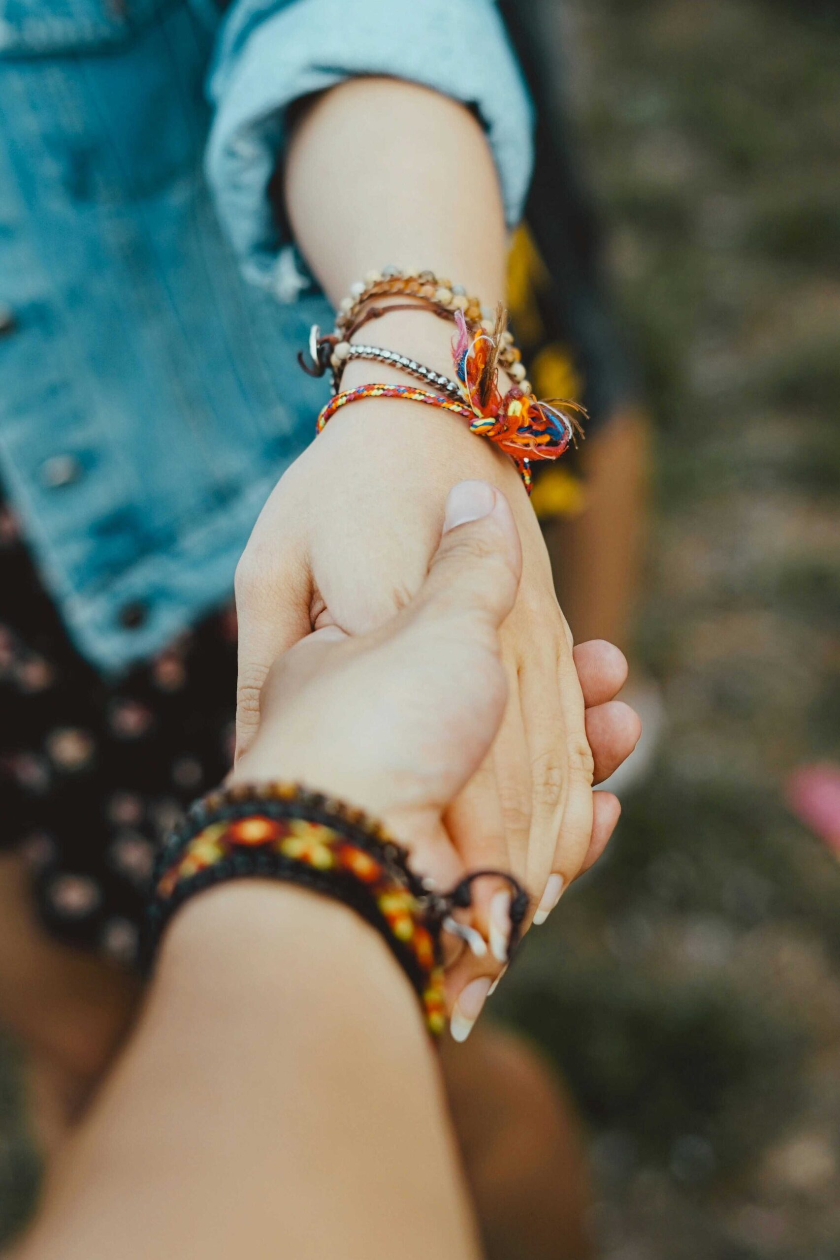 Make friendship bracelets with your gal pals on Galentine’s day