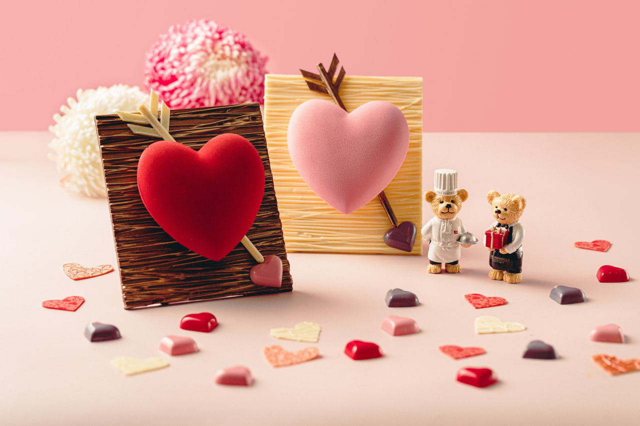 Handmade chocolates from The Peninsula’s pastry team