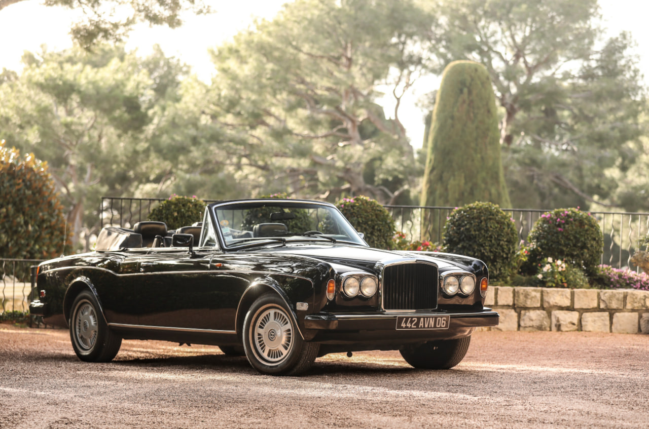 Elton John’s 1990 Bentley Continental sold for $441,000 in Christie’s “Goodbye Peachtree Road” auction.