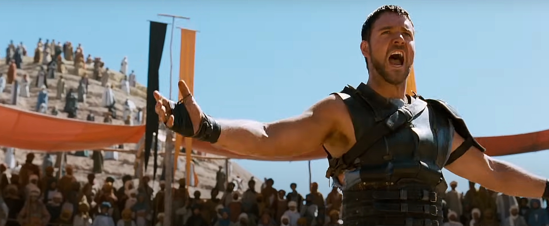 Russell Crowe in Gladiator