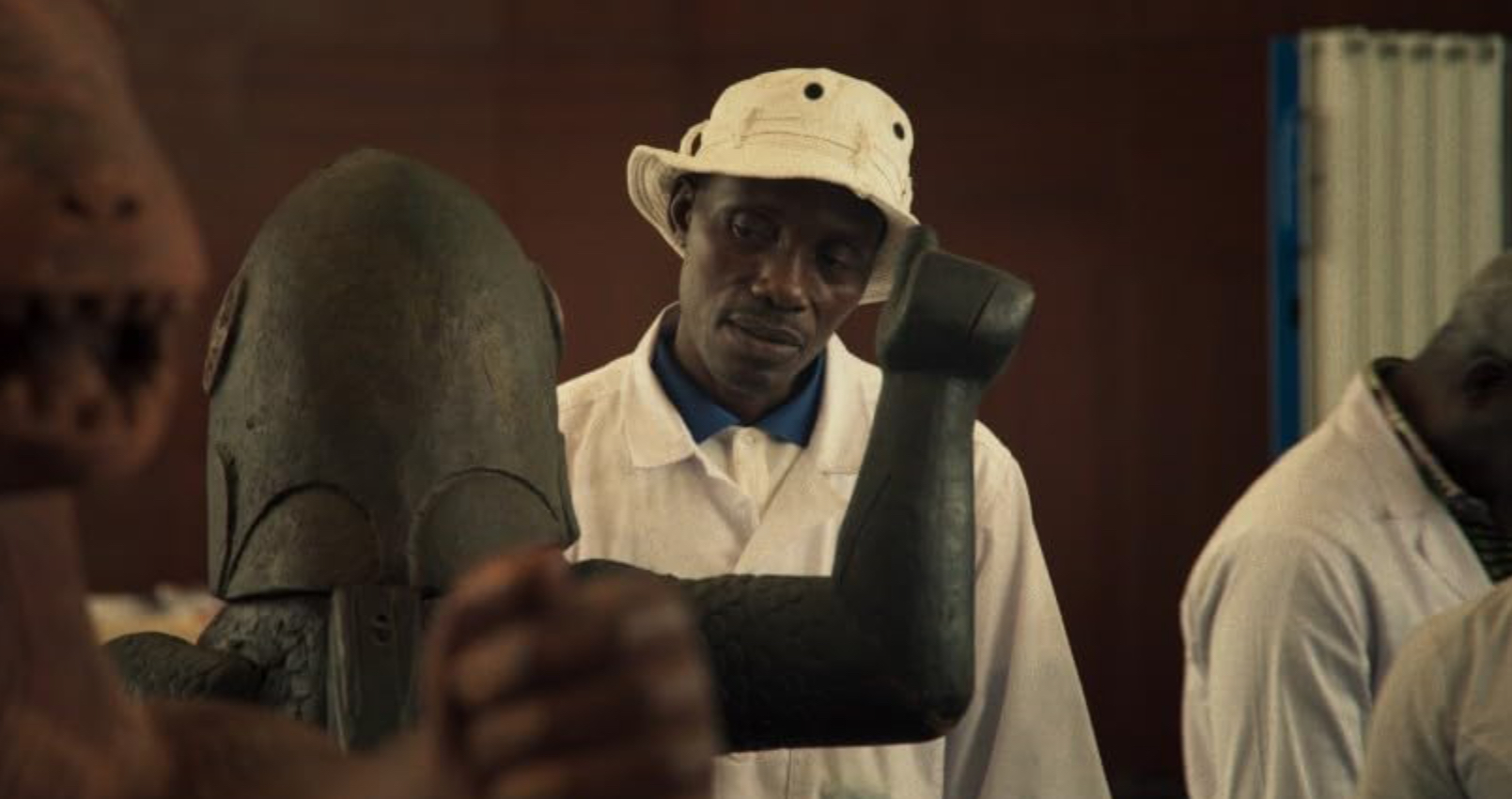 A shot from Mati Diop’s “Dahomey”