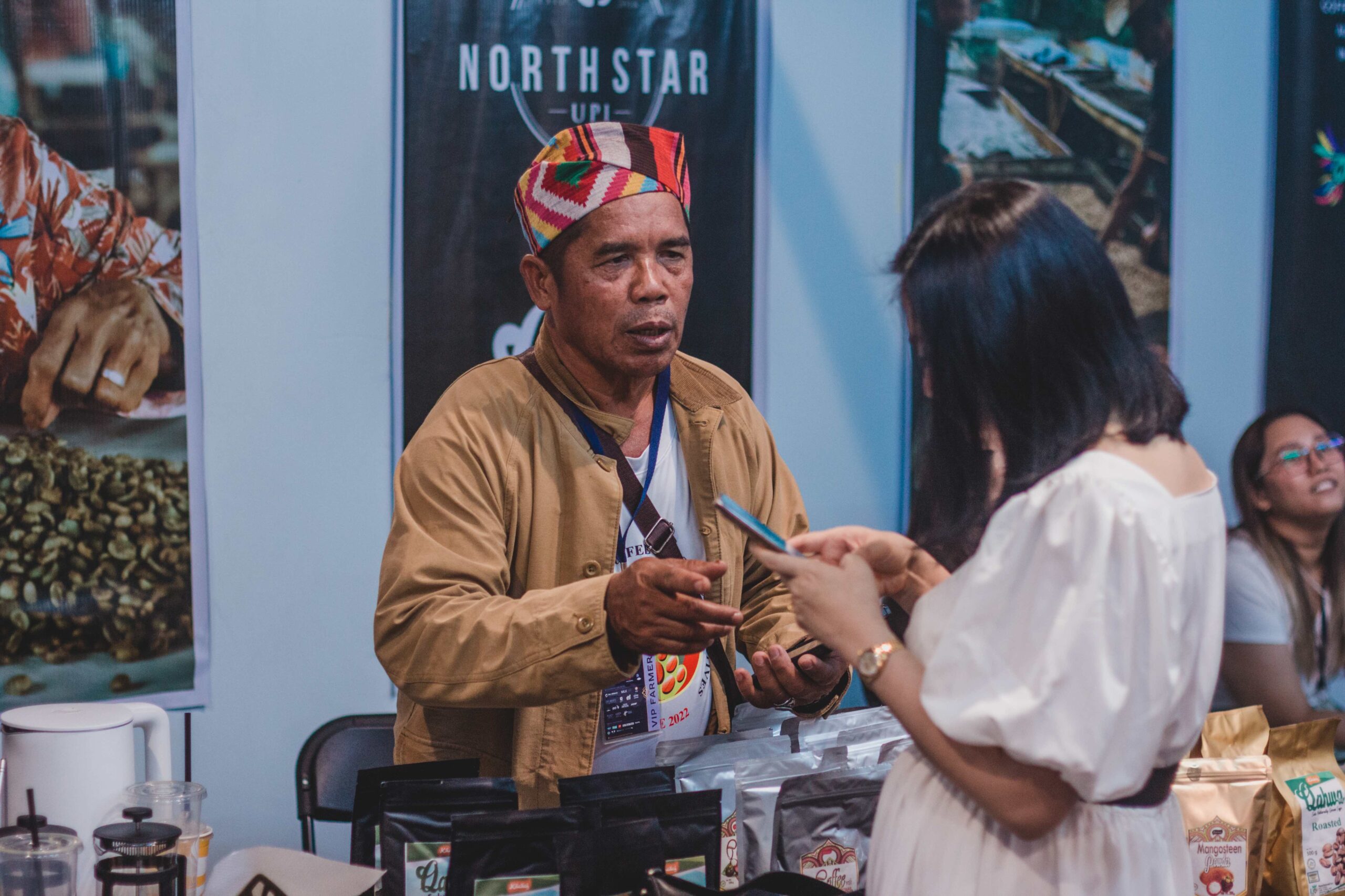 The festival's exhibitors and "The Single Origin Bar" champion the wonderful coffee beans of Filipino farmers from across the country 