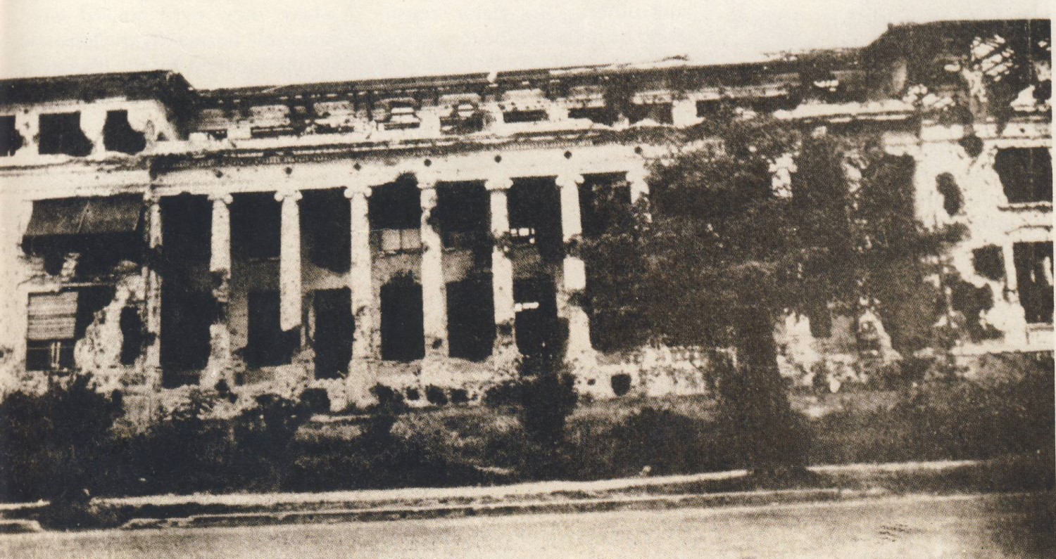 UP's war-damaged Padre Faura campus