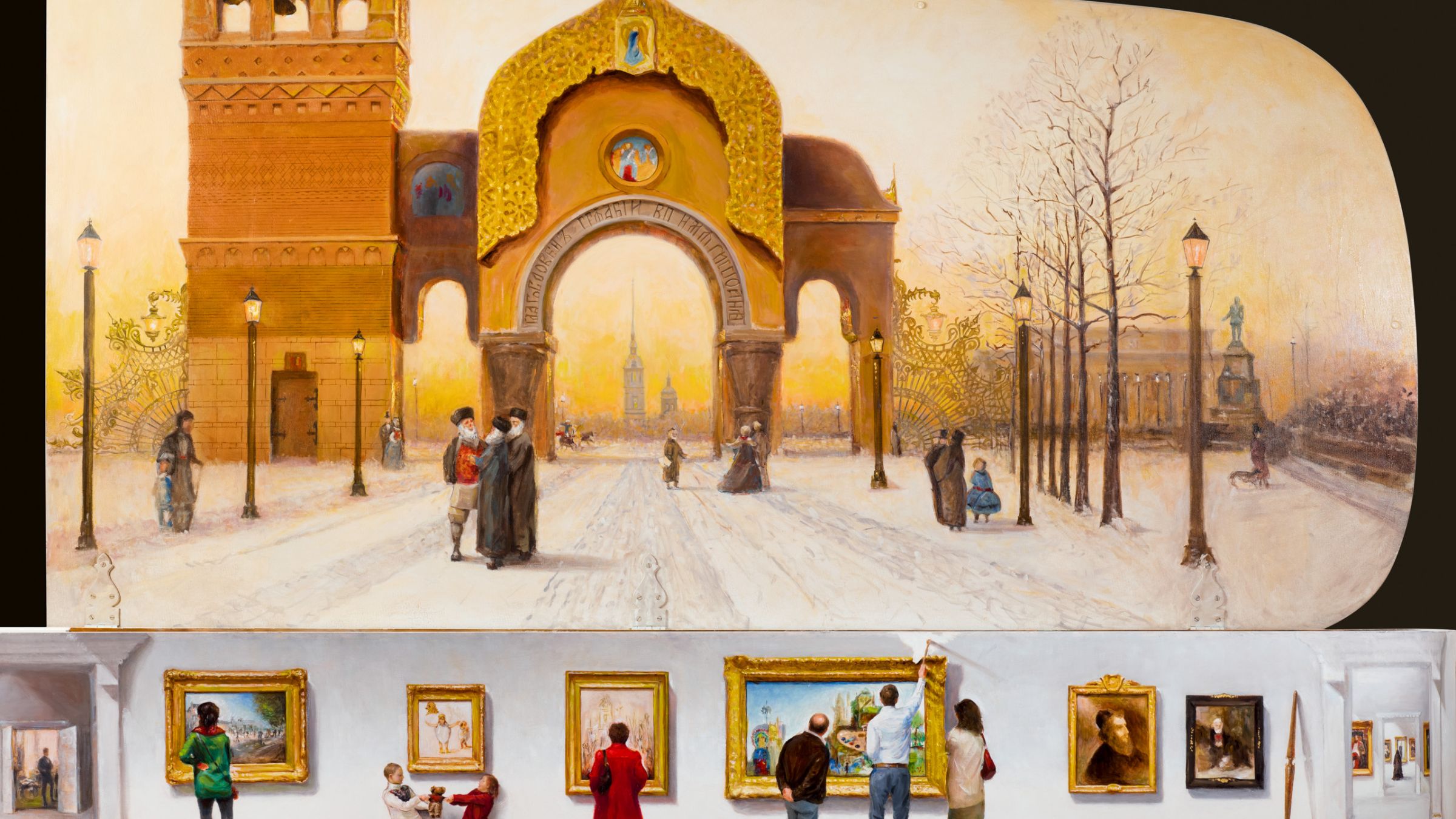 Close-ups of the piano’s intricate details