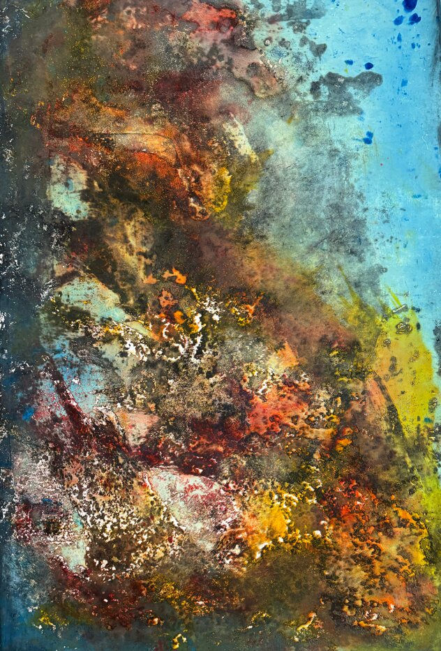 Close-ups of Godin's works