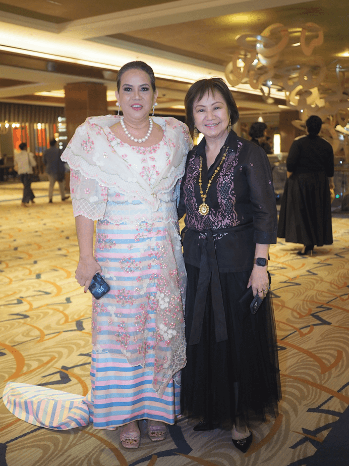 BP President Kathleen Liechtenstein and Chariss Chudian